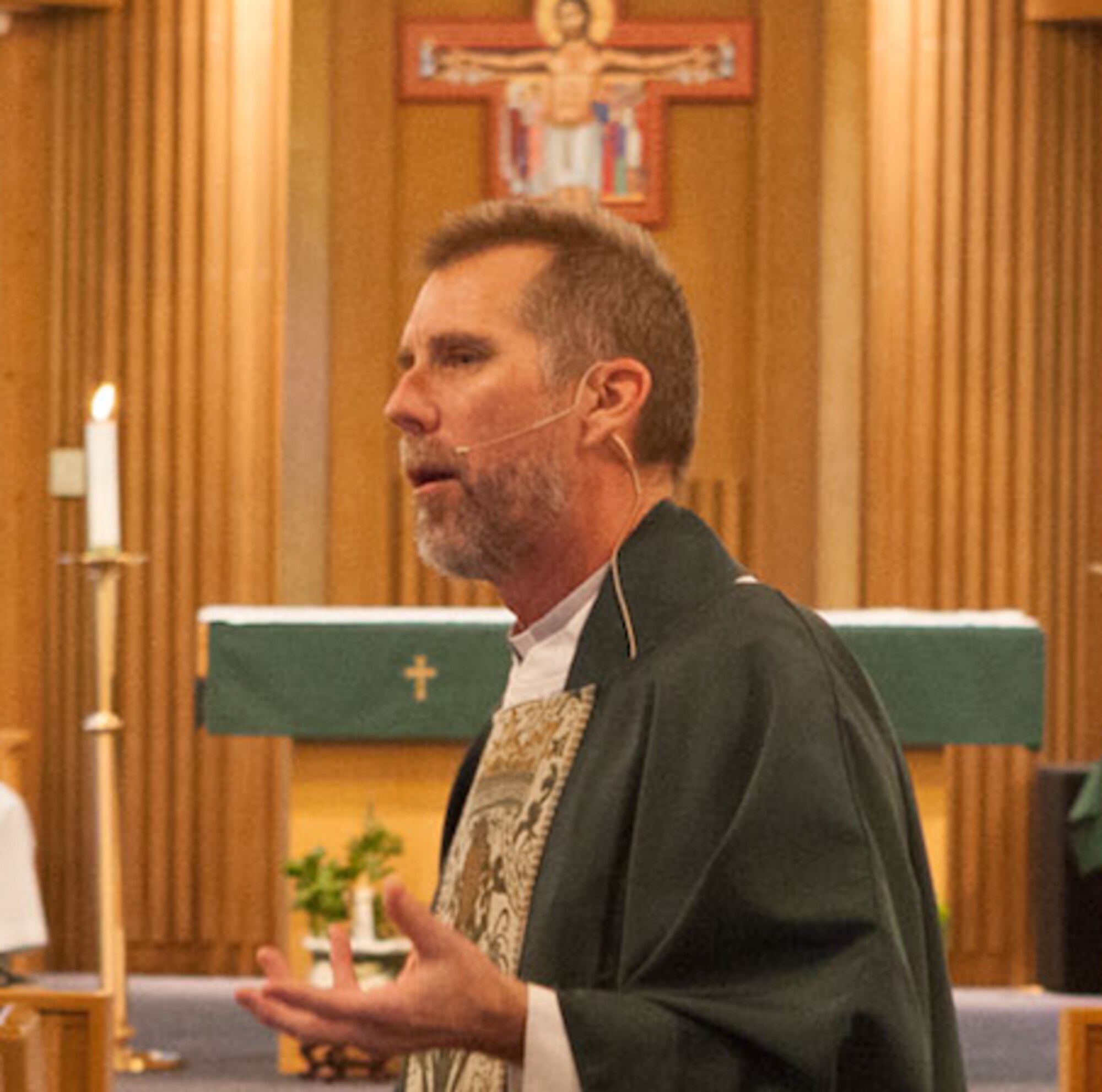Fr. Jeff Henry, St. Michael Catholic Community, Travis Air Force Base, California.