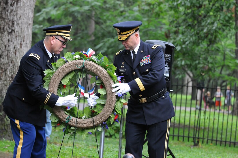 President Hayes Honored During Wreath Laying Ceremony