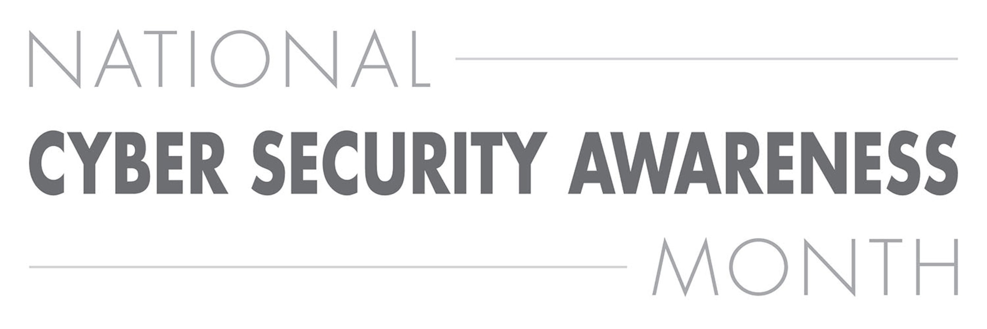 National Cybersecurity Awareness Month banner