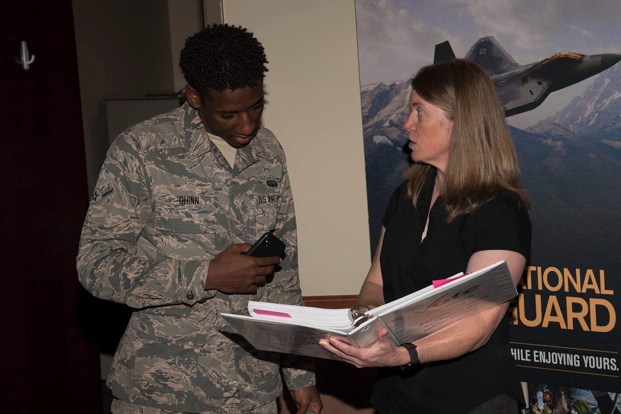 The Airmen & Family Readiness Center assists Airmen who aren’t living in their home state with the voting process.