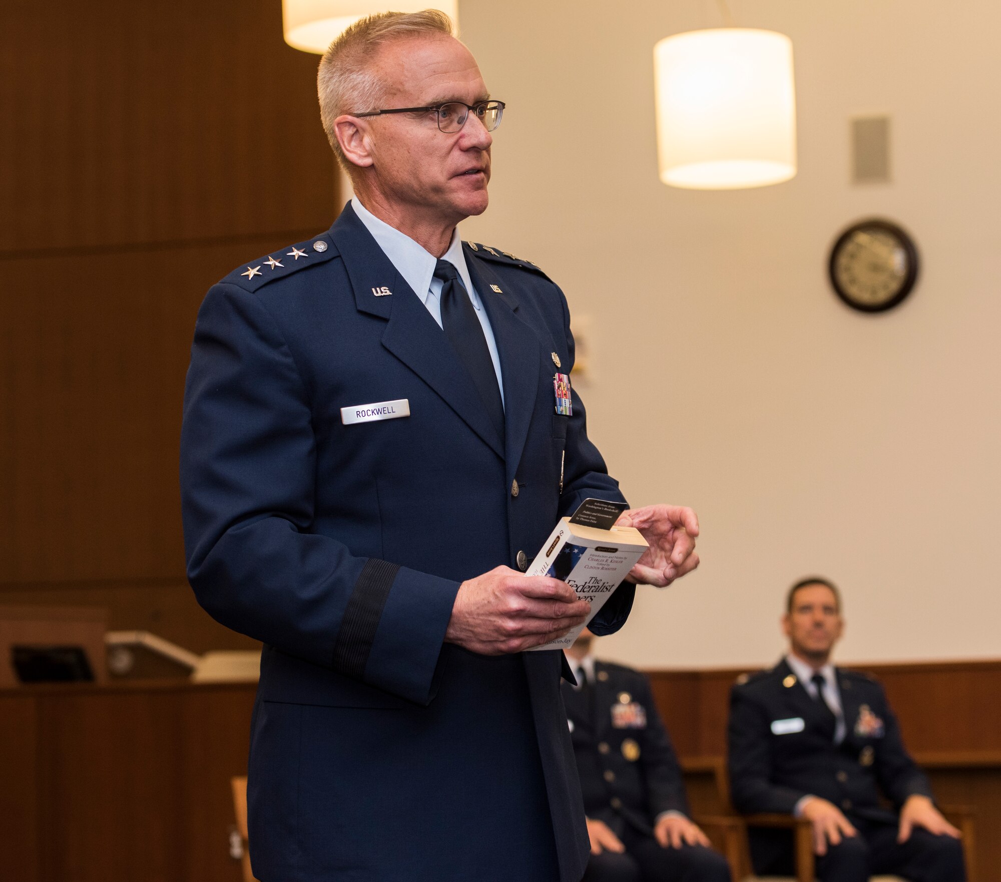 The general speaks