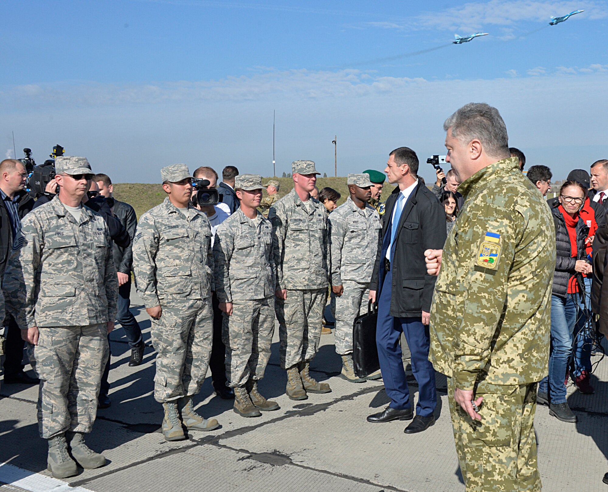 144th Fighter Wing participates in Clear Sky 2018at Starokostiantyniv Air Base, Ukraine.