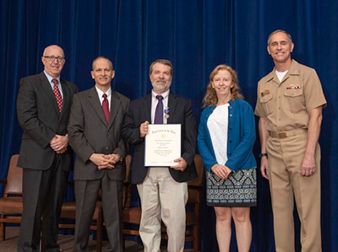 NUWC Division Newport engineer presented DON Superior Civilian Service Award