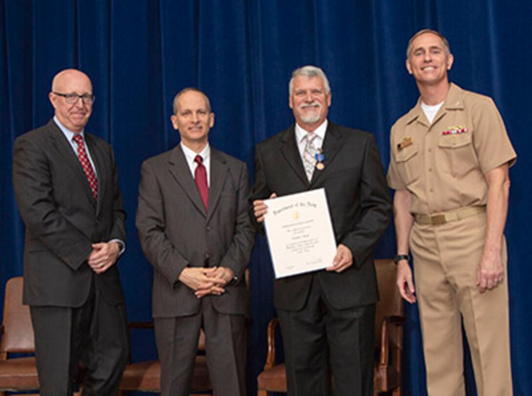 NUWC Division Newport engineer presented DON Superior Civilian Service Award