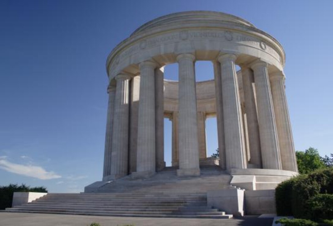 Memorial with columns