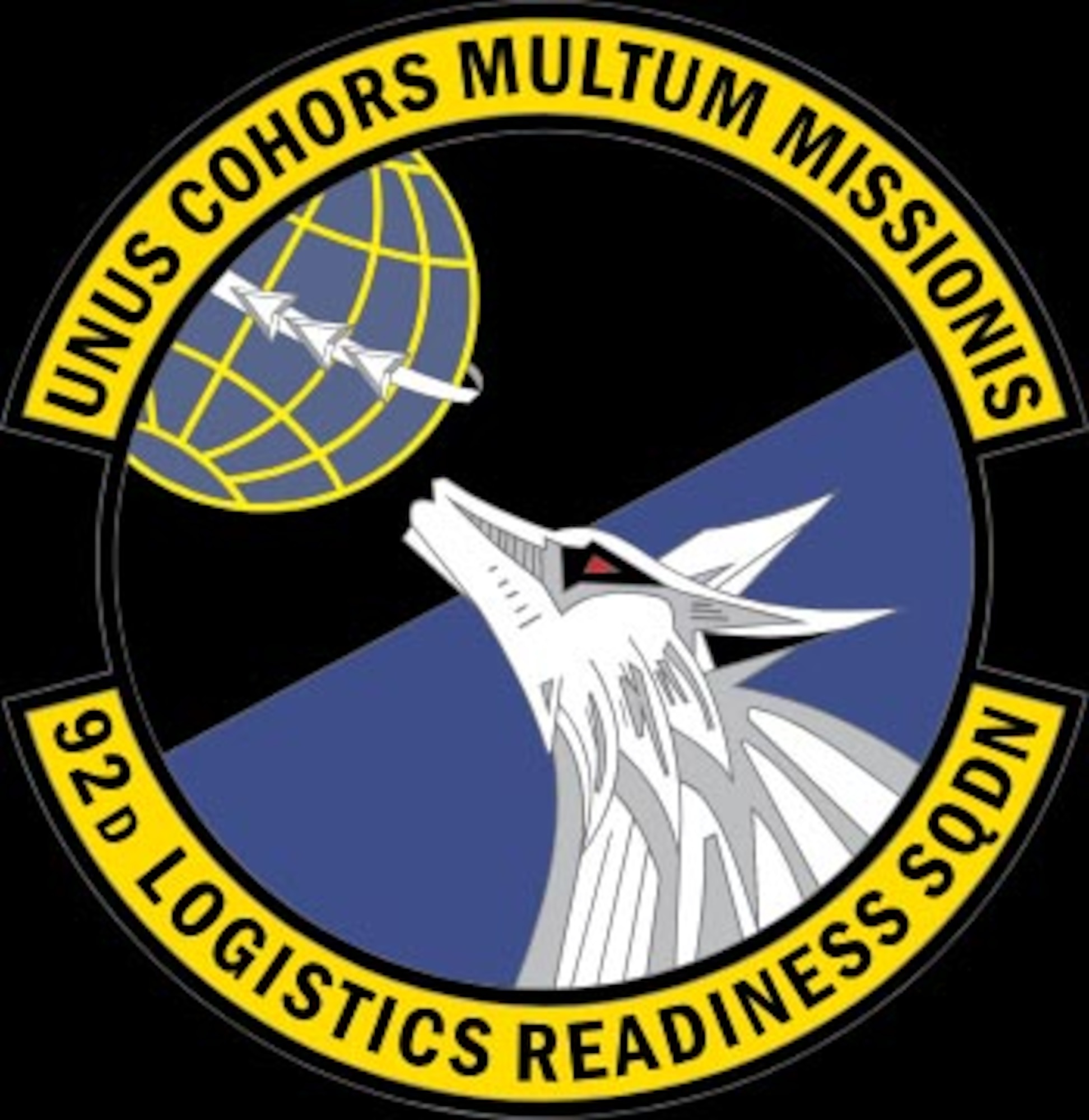 The 92nd Logistics Readiness Squadron logo. (U.S. Air Force courtesty photo)