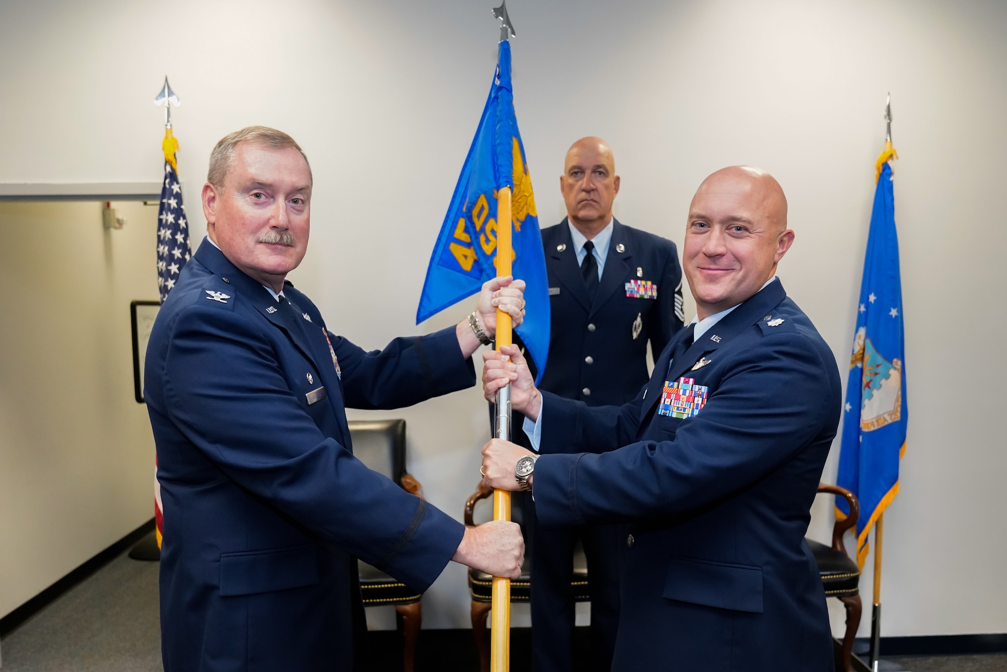 Fisher assumes command of 459 OSS