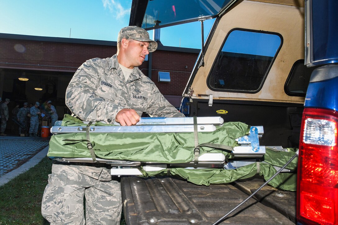 116th Air Control Wing deploys Airmen to distribute food and water for Hurricane Michael relief