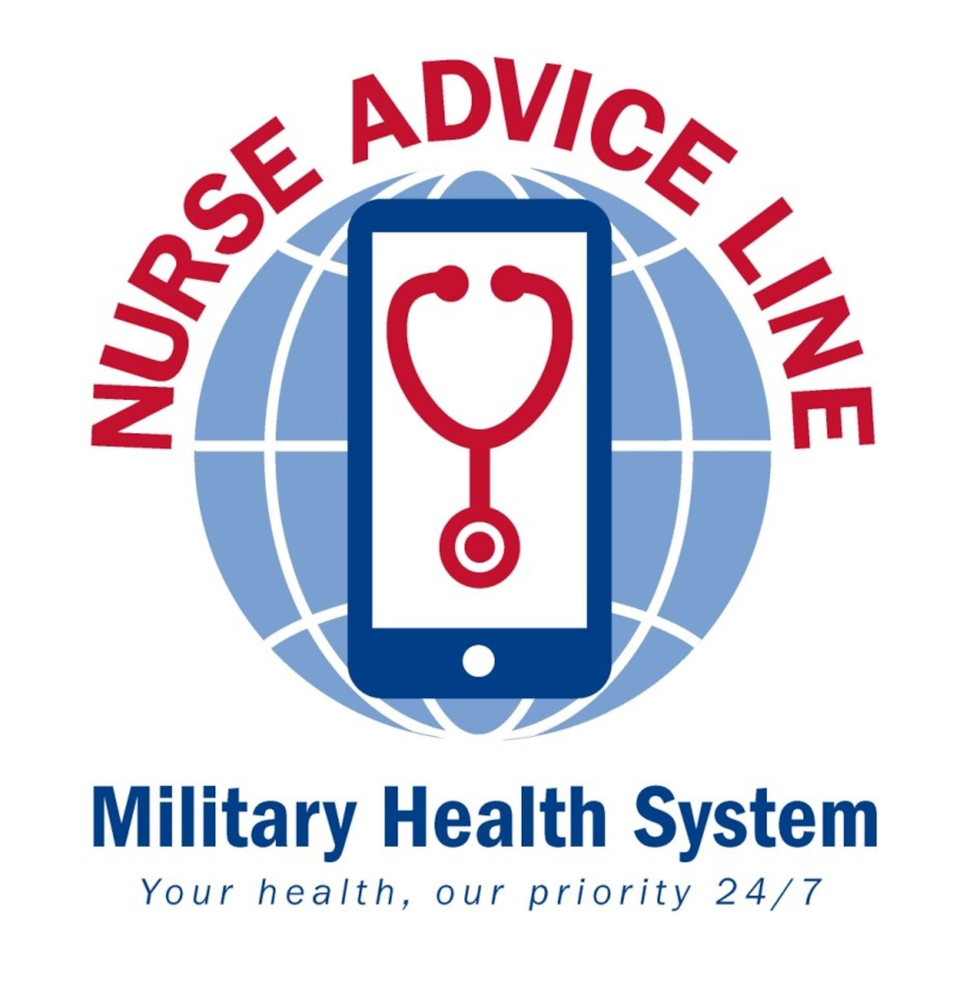 As of April 1, 2018 the MHS Nurse Advice Line expanded to include additional health care support services. The advice line is available by phone, web chat or video chat to beneficiaries who are anywhere in the world with a military treatment facility – including Guam, Puerto Rico, Cuba, South Korea, and Japan. (Graphic by Military Health System Communications Office)