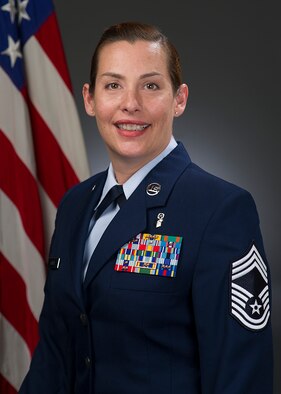 Chief Master Sgt. Viviana Gatica Official photo