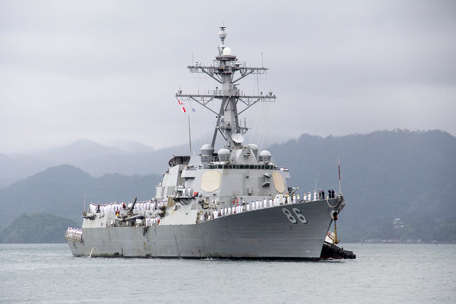 USS Shoup Conducts Fiji Port Visit as Part of Oceania