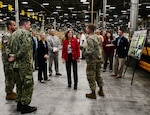 DLA Chief of Staff visits Distribution Headquarters, tours the installation and EDC