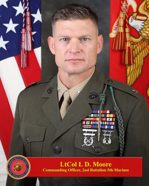 LtCol Isaac Moore > 1st Marine Division > Leaders