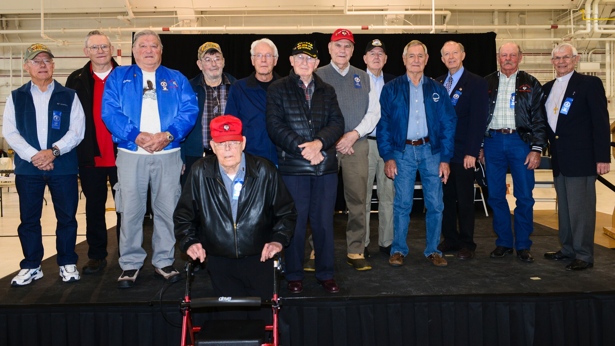 Group photo of the COANG Vietnam veterans