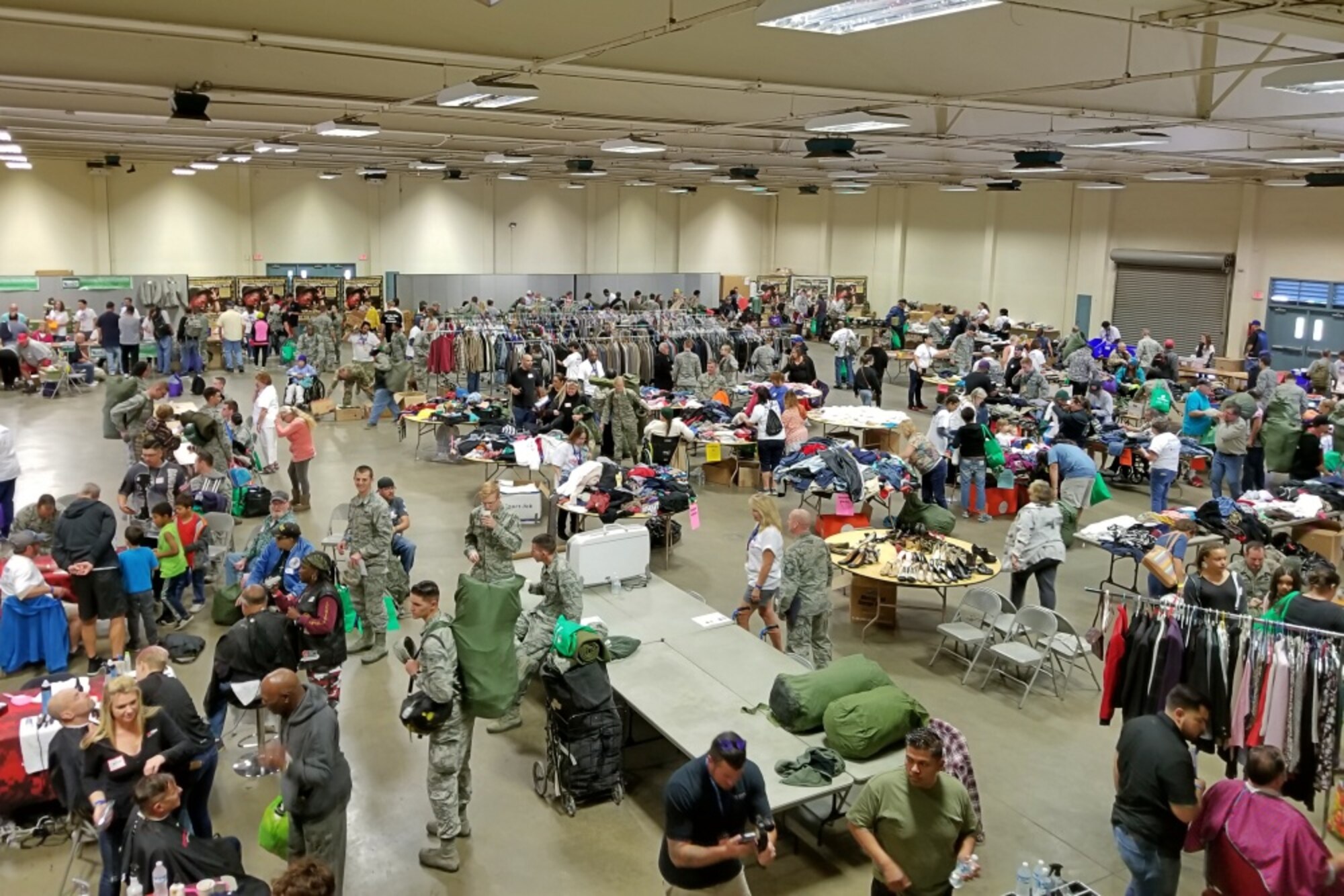 Veterans Stand Down event, 2017.