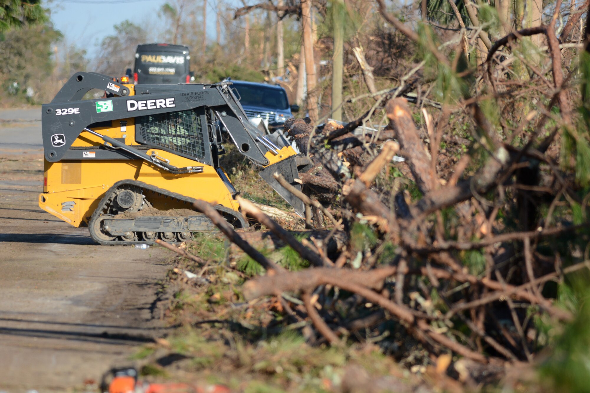National Guard reconnect subdivisions in Panama City, Florida