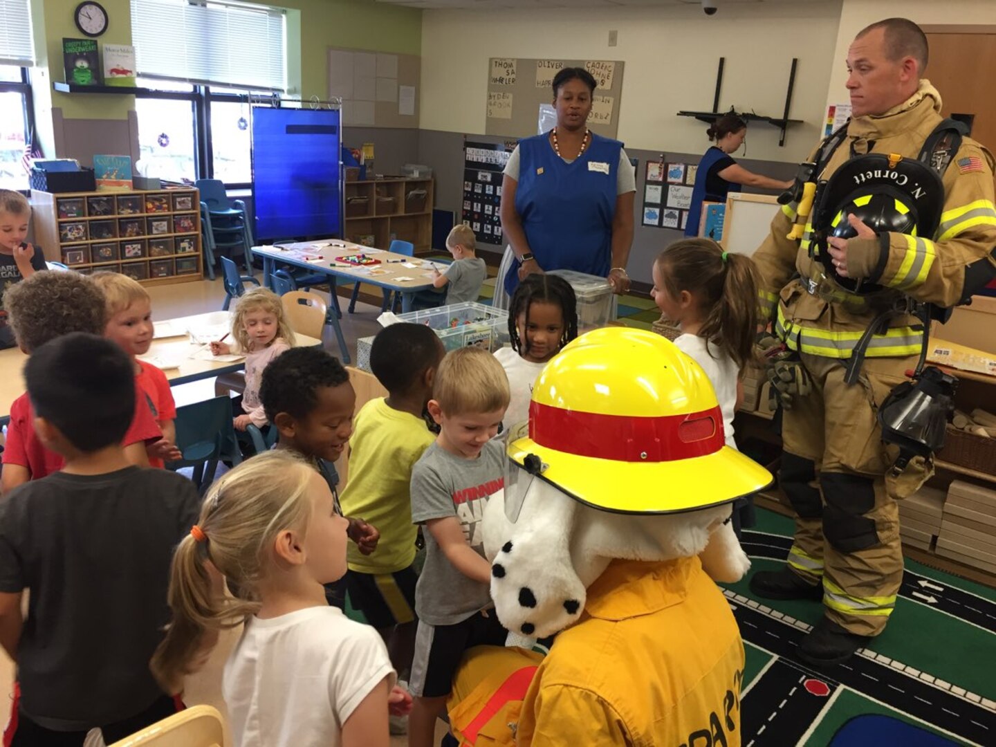 Fire Prevention Week at the Child Development Center