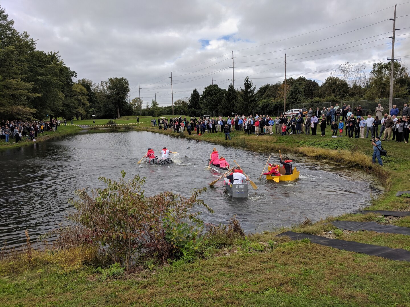 Fire Prevention Week at the Navy Regatta