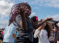 Dancing in the crowd