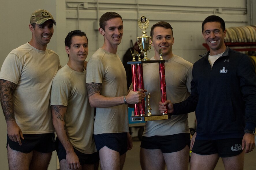 Airmen muster up the strength