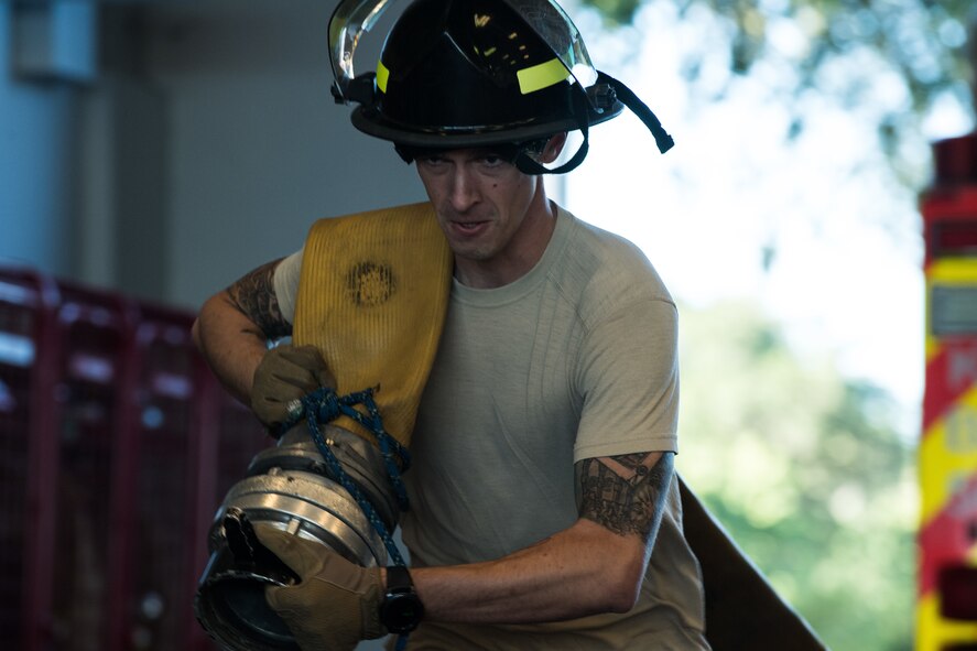 Airmen muster up the strength