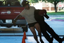 Airmen muster up the strength