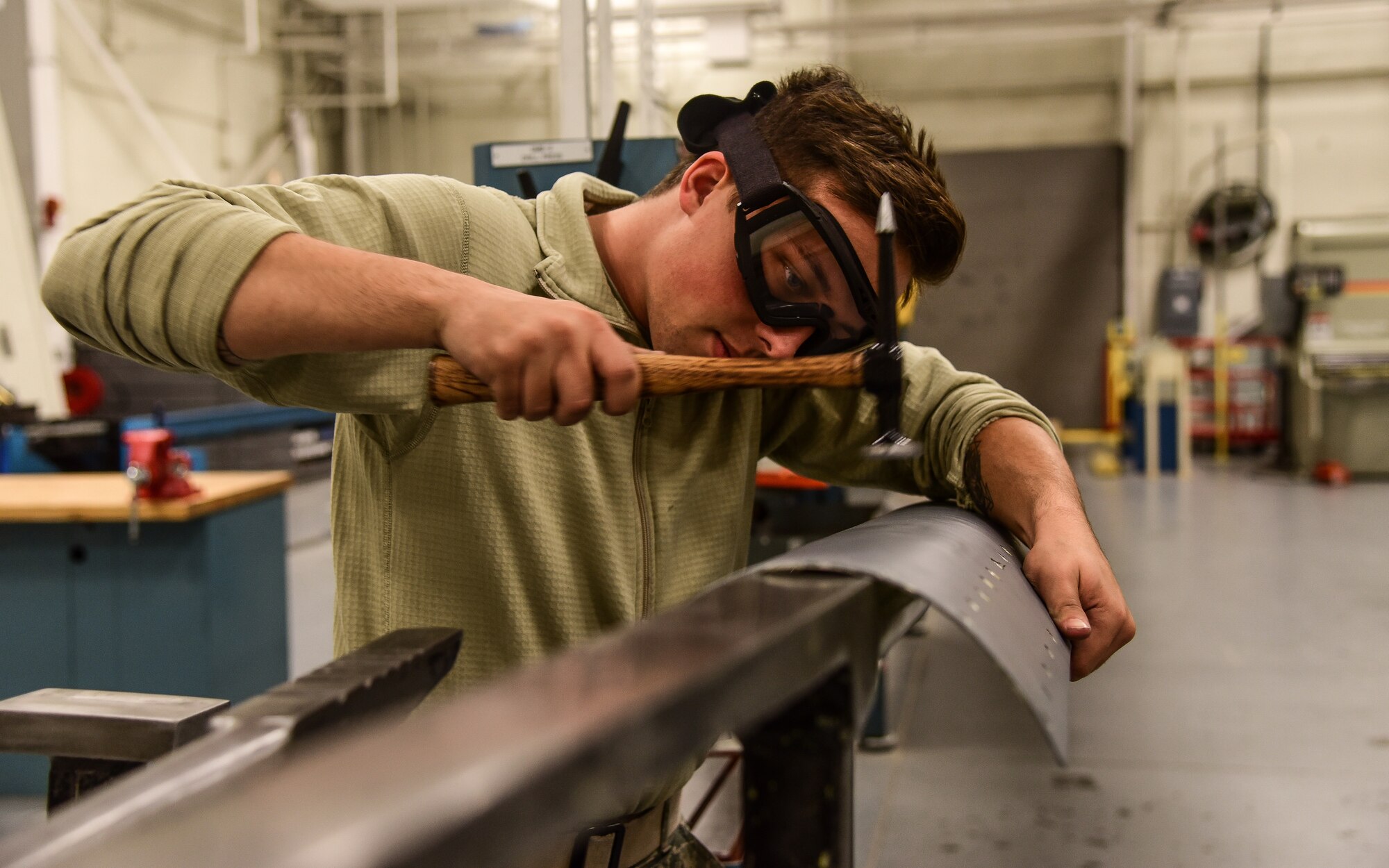 22ARW, 22MXS, Sheet Metal, Maintainers, Refueling Airmen, KC-135, boom skin panel