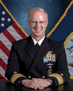 Official photo of Rear Admiral Daryl L. Caudle, Commander, Task Force 134