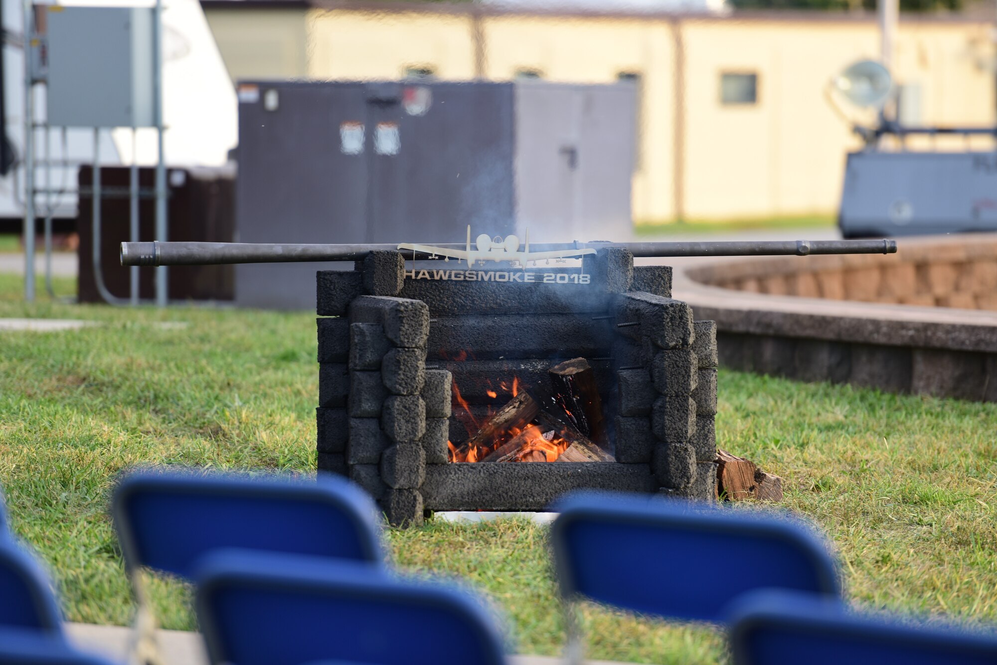 The remembrance ceremony was held in honor of fallen A-10 pilots and signals the start of 2018 Hawgsmoke competition, which is a biennial worldwide A-10 bombing, missile and tactical gunnery competition derived from the discontinued "Gunsmoke" Air Force Worldwide Gunnery Competition.