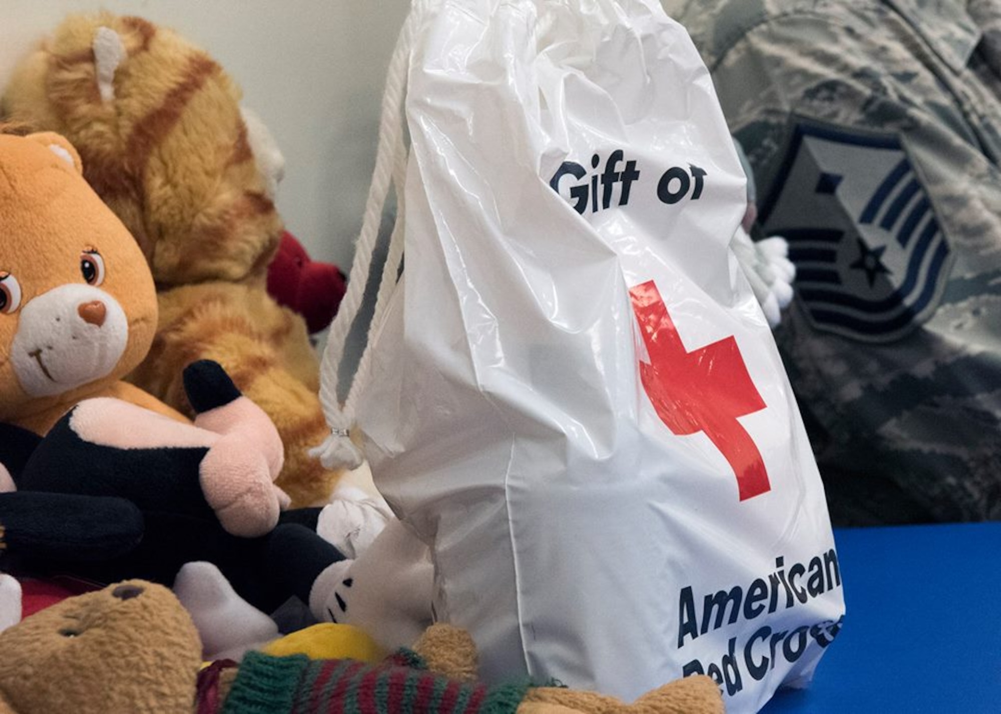 Donations were given to Tyndall Air Force Base, Fla. families during an Emergency Family Assistance Center at Patrick Air Force Base, Fla. on Oct. 17, 2018. The EFAC provided a forum to connect Tyndall AFB families displaced by Hurricane Michael with Patrick AFB agencies.