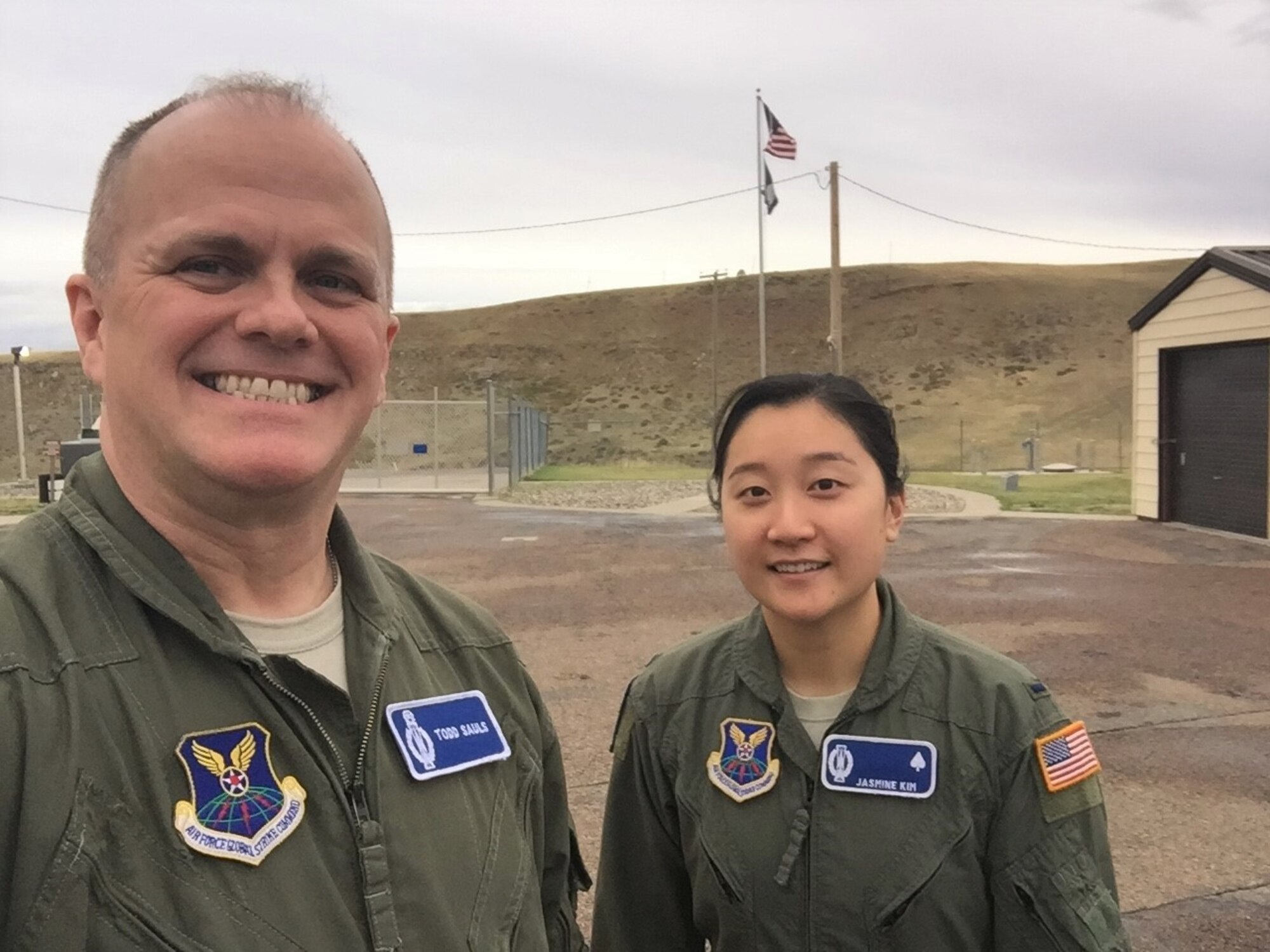 Colonel Todd Sauls, 20th Air Force Director of Operations and Communications, was the first person to pull alert at all active 45 Launch Control Centers. (Courtesy Photo)