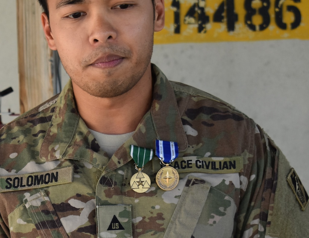 A very solemn Solomon reflects on his tour and the mission at hand in Afghanistan.