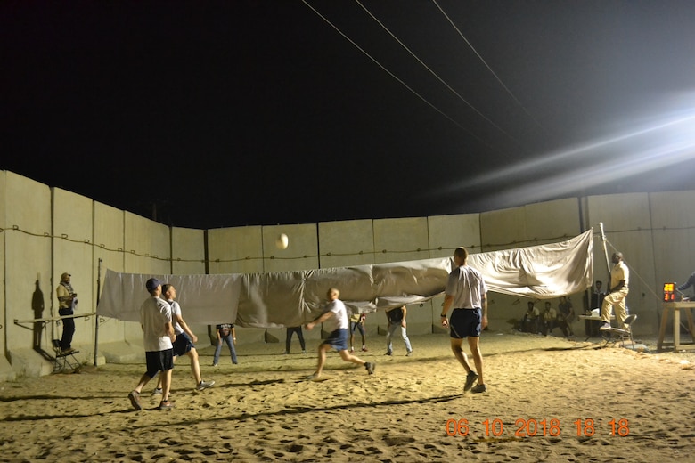 EFSS hosts blind volleyball