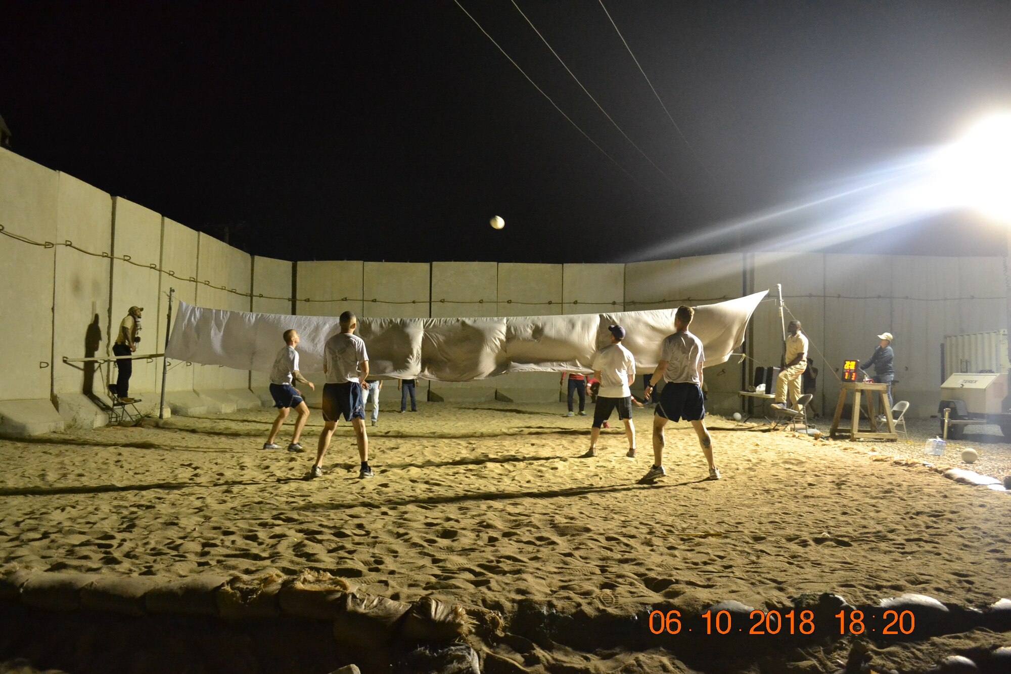 EFSS hosts blind volleyball