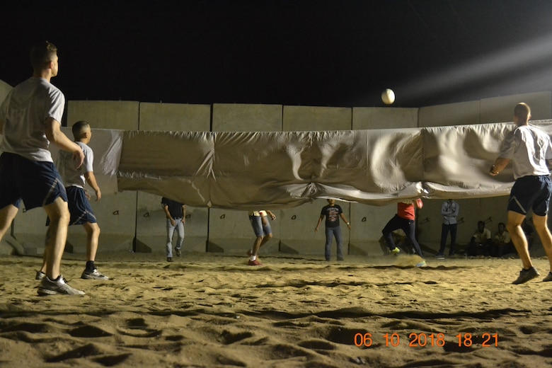 EFSS hosts blind volleyball