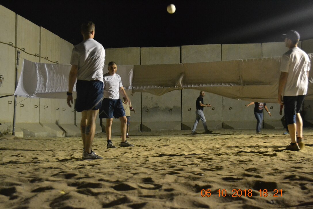 EFSS hosts blind volleyball