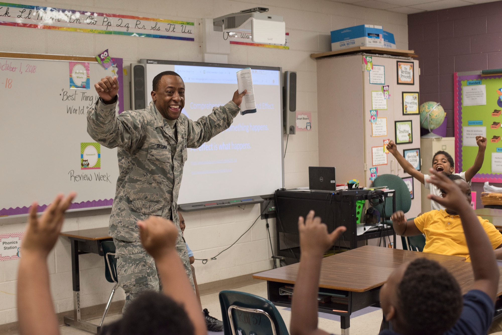 Maxwell-Gunter volunteers teach local youth the importance of financial literacy