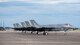 F-16 Fighting Falcons from Shaw Air Force Base, S.C., prepare for takeoff at Barksdale Air Force Base, La., Oct. 12, 2018. The aircraft evacuated to Barksdale to avoid possible damage from Hurricane Michael. (U.S. Air Force photo by Airman 1st Class Lillian Miller)