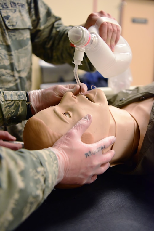 SimMan adds invaluable medical training capabilities to total force