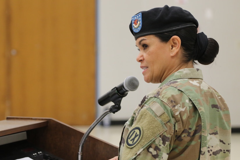 9th Mission Support Command welcomes new senior enlisted leader