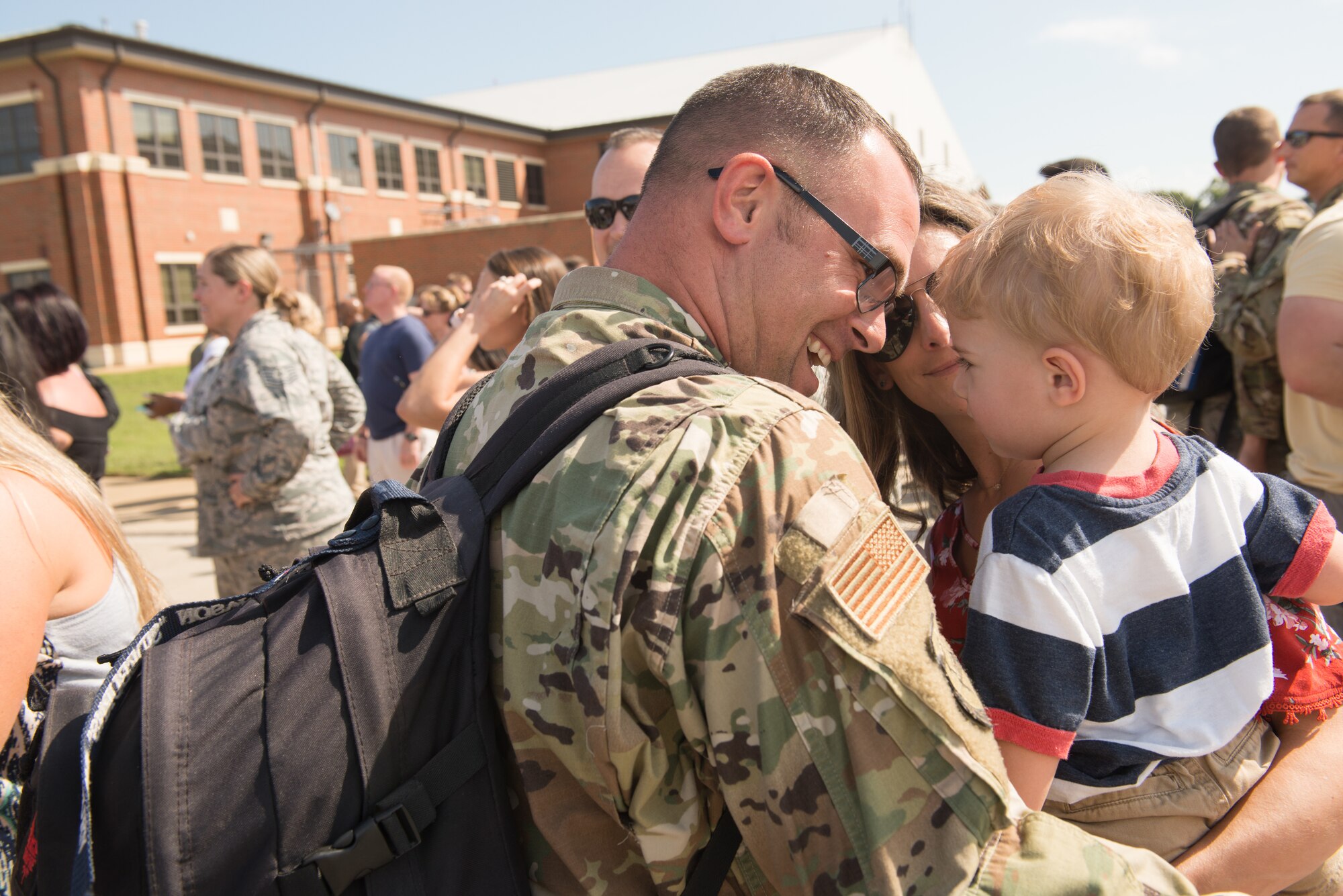 JBLE Airmen return from frontline