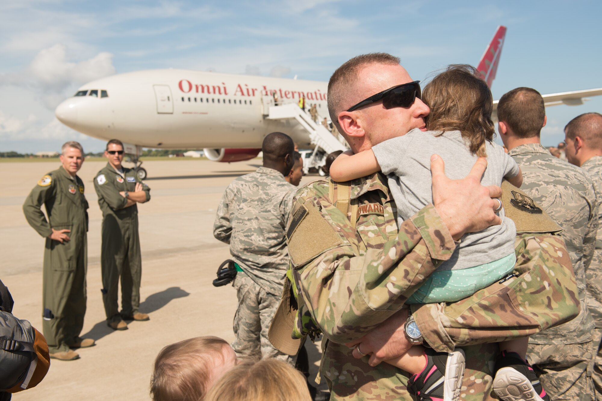JBLE Airmen return from frontline