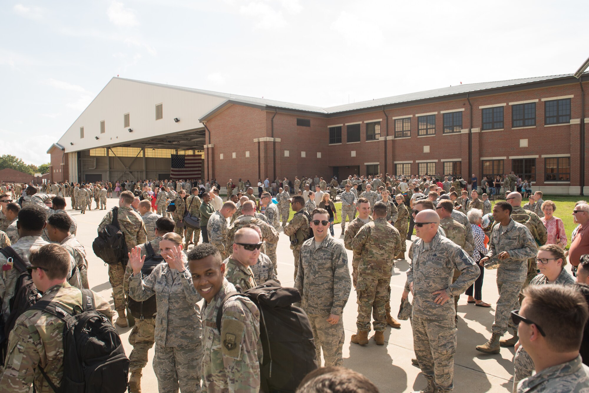 JBLE Airmen return from frontline