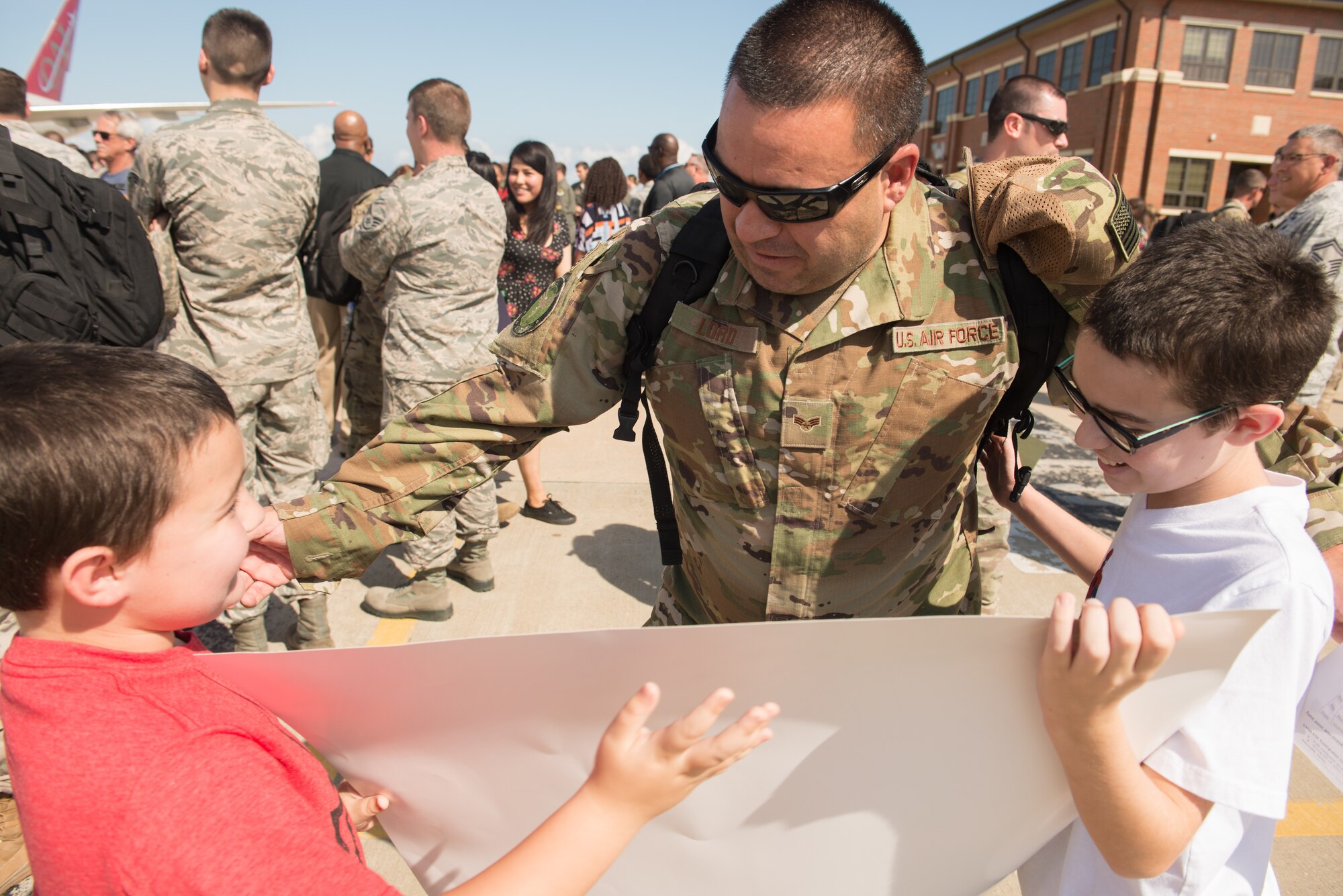 JBLE Airmen return from frontline