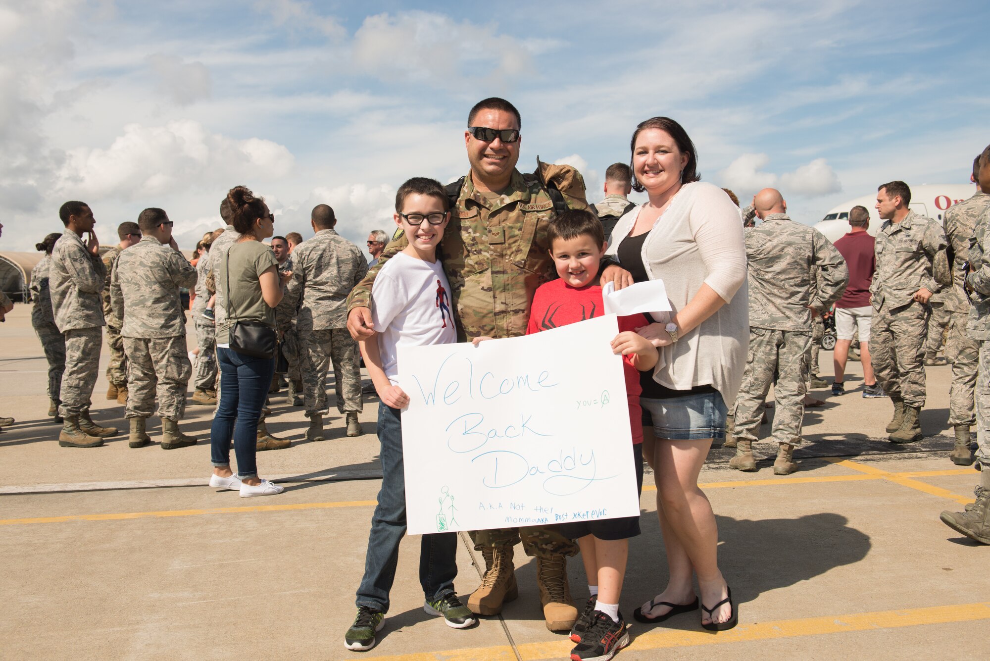 JBLE Airmen return from frontline