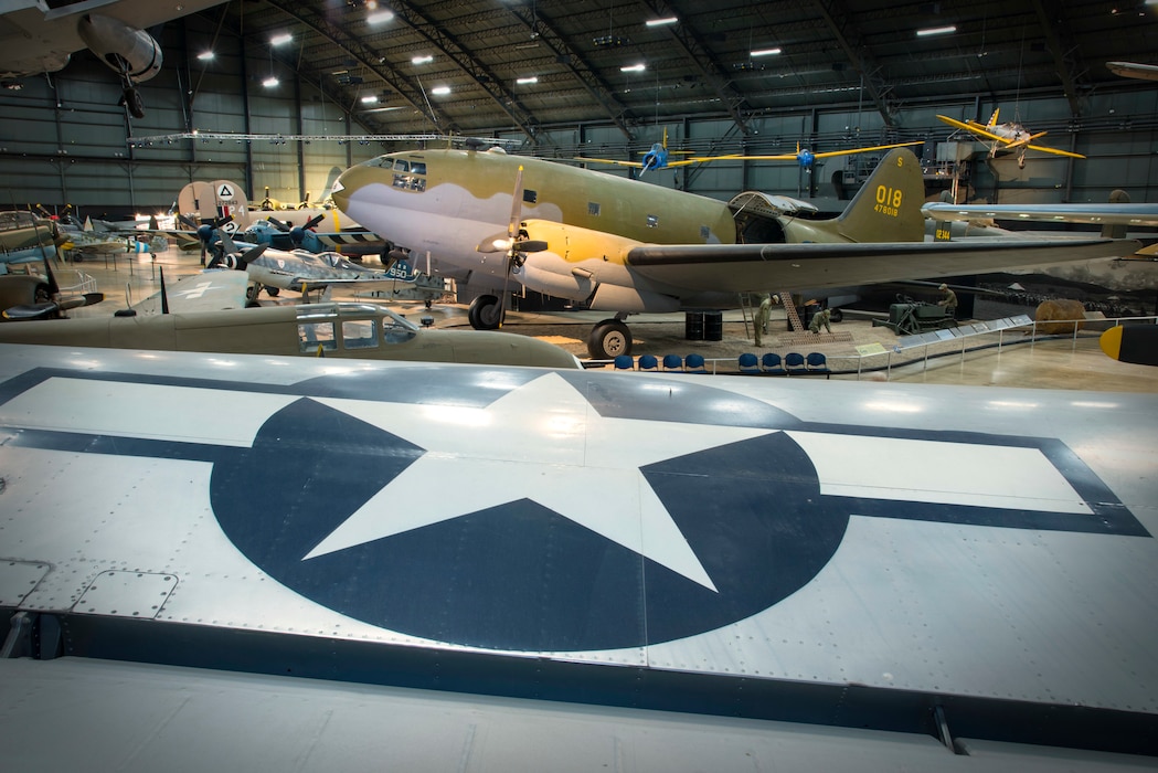DAYTON, Ohio -- The WWII Gallery at the National Museum of the U.S. Air Force. (U.S. Air Force photo by Ken LaRock)