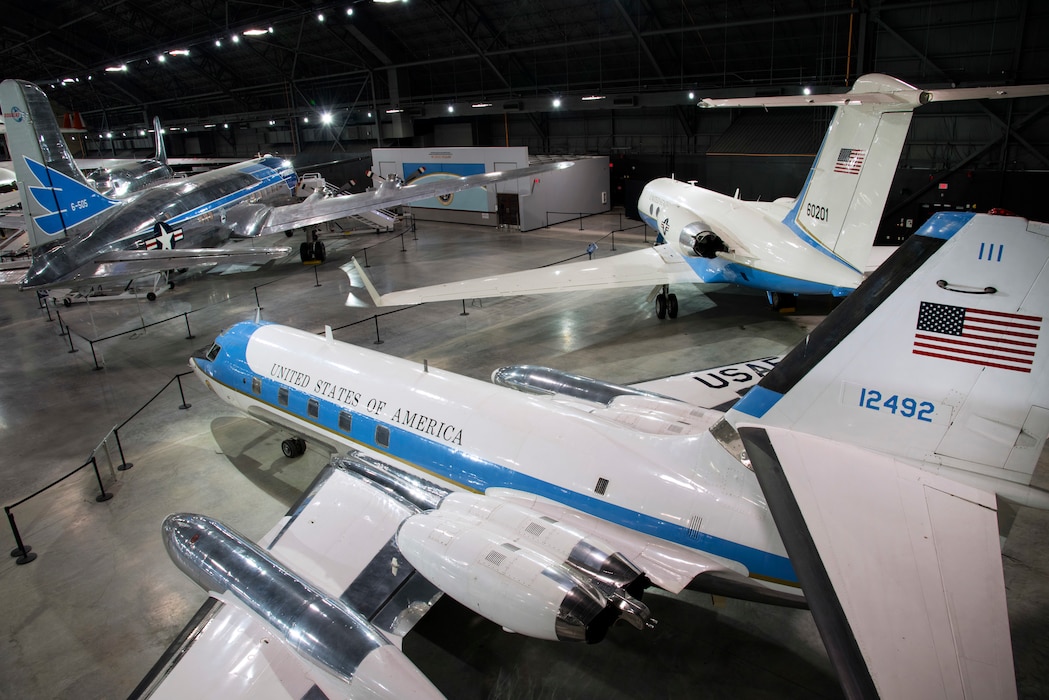 DAYTON, Ohio -- The Presidential Gallery at the National Museum of the U.S. Air Force. (U.S. Air Force photo by Ken LaRock)