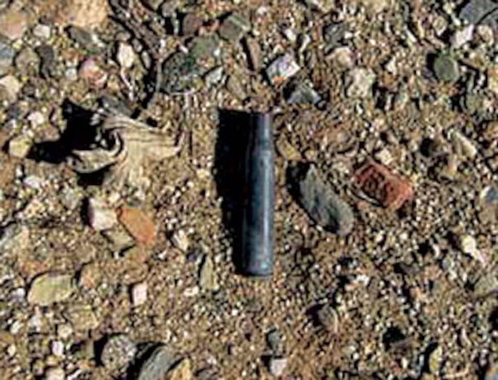 Small arms ammunition at the former Mohave Maneuver Area C