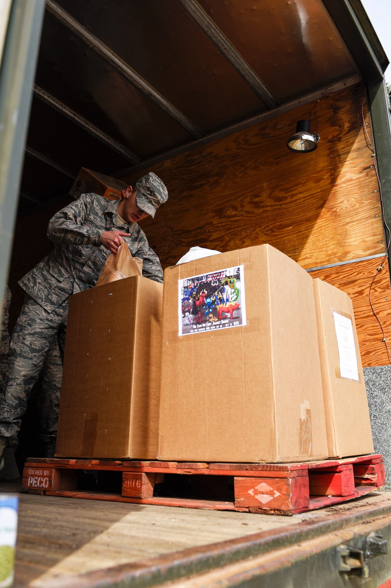 Sheppard AFB Feds Feed Families 2018 campaign