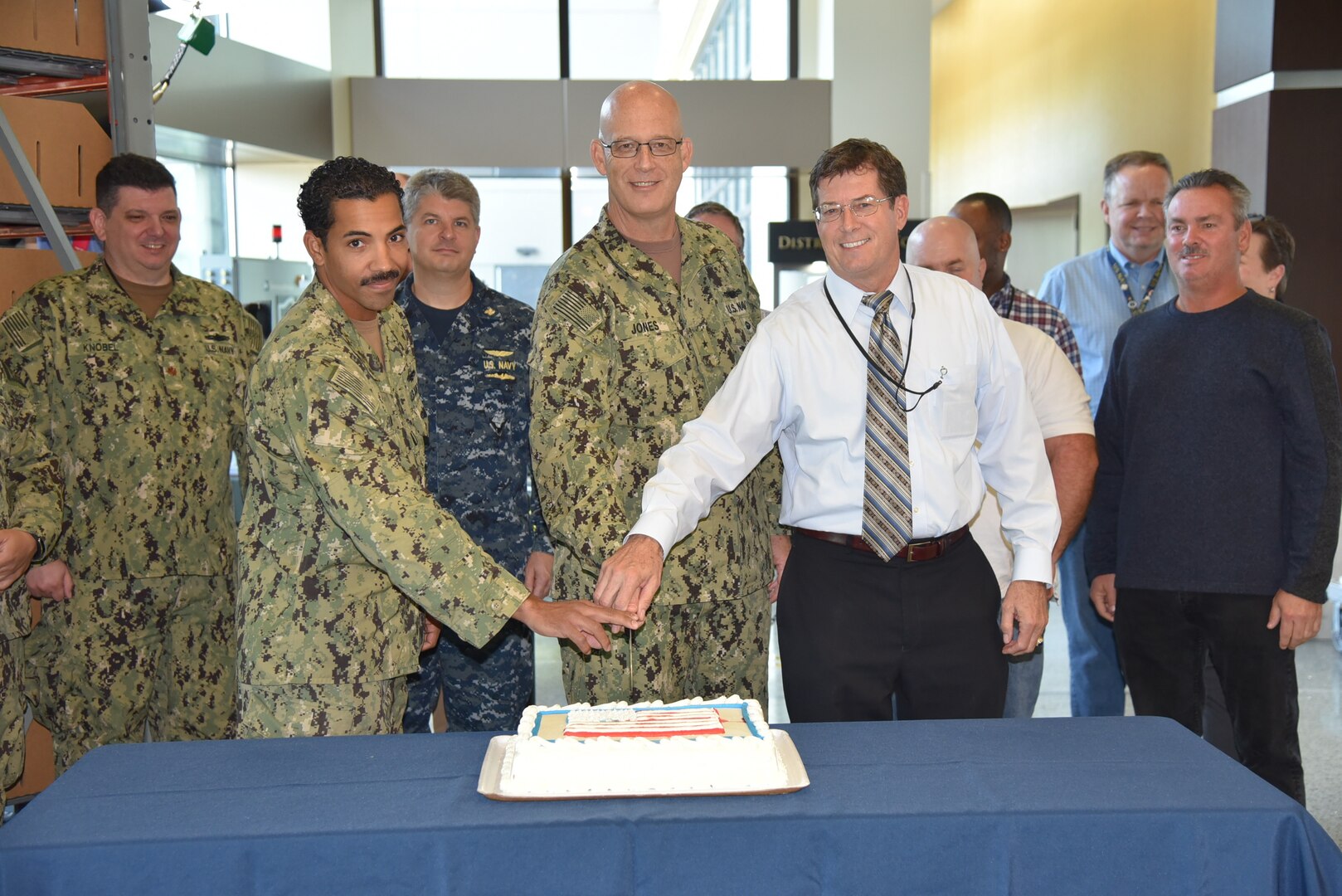 DLA Distribution celebrates 243rd Navy birthday